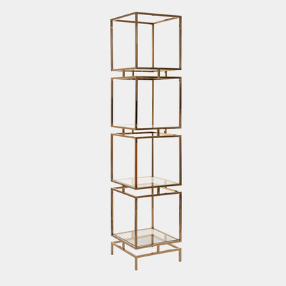 Auric - Display Unit, Glass & Gold Frame