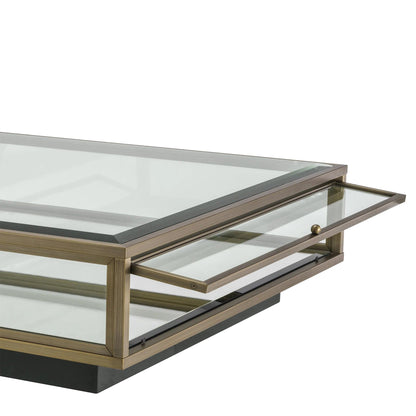 Eichholtz Ryan - Coffee Table In Brushed Brass