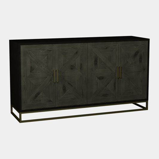 Samson - Wide Sideboard, Fumed Oak