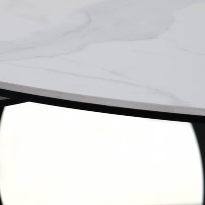 Rimini - Coffee Table With White Ceramic Top