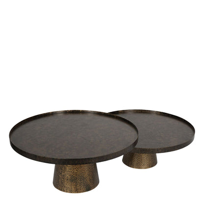 Carmel - Coffee Tables, Antique Gold Set of 2