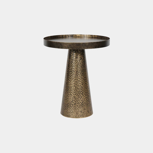 Carmel - Side Table, Rustic Antique Gold