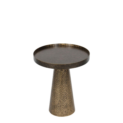 Carmel - Side Table, Rustic Antique Gold