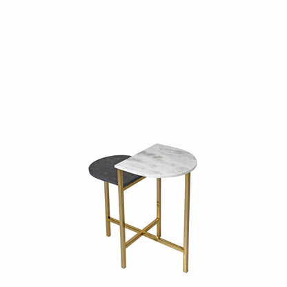 Alderney - Side Table, Marble Top