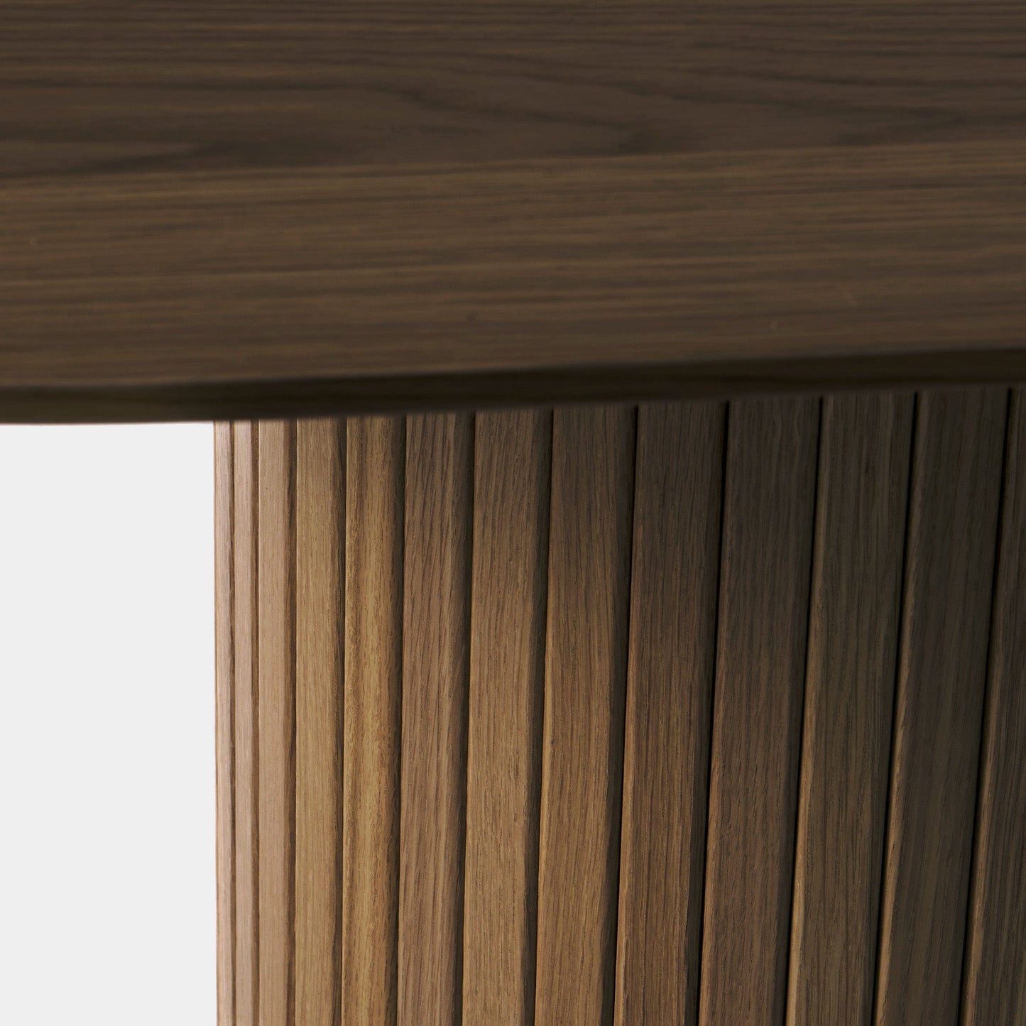 Eden - Oval Dining Table, Smoked Oak