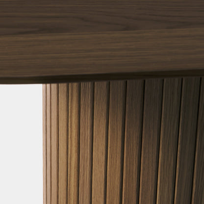 Eden - Oval Dining Table, Smoked Oak
