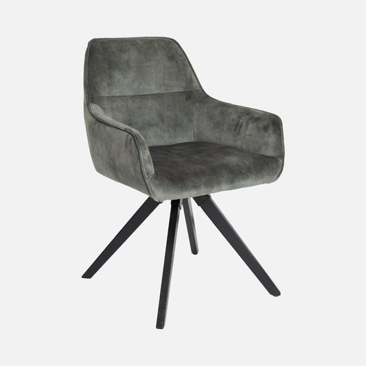 Elara - Swivel Chair In Fabric