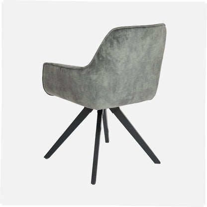 Elara - Swivel Chair In Fabric