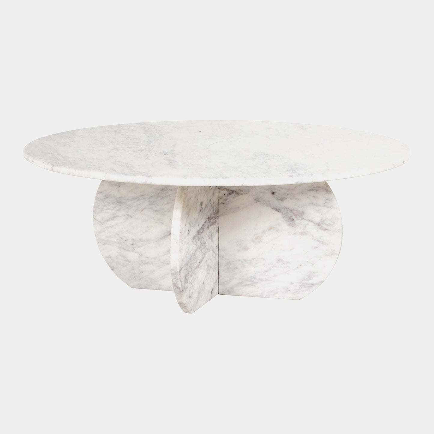 Watson - Coffee Table In Marble Finish 90cm