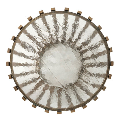 Vantage - Side Table, Bronzed Gold