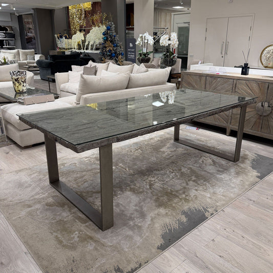 Myrtle - Dining Table Reclaimed Railway Sleeper - Item As Pictured