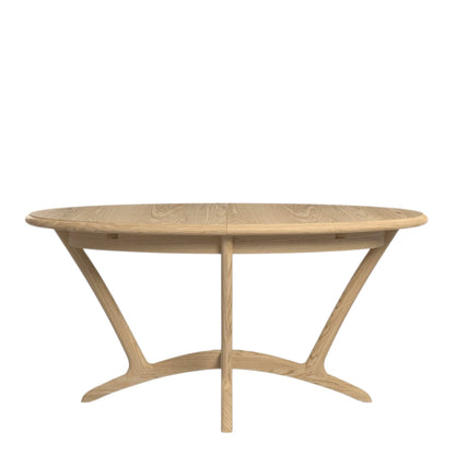 Arden - Oval Extending Dining Table, Oak