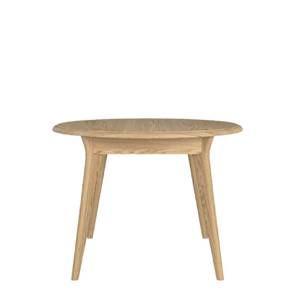 Arden - Round Extending Dining Table, Compact