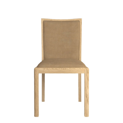 Arden - Low Back Dining Chair In PU Leather