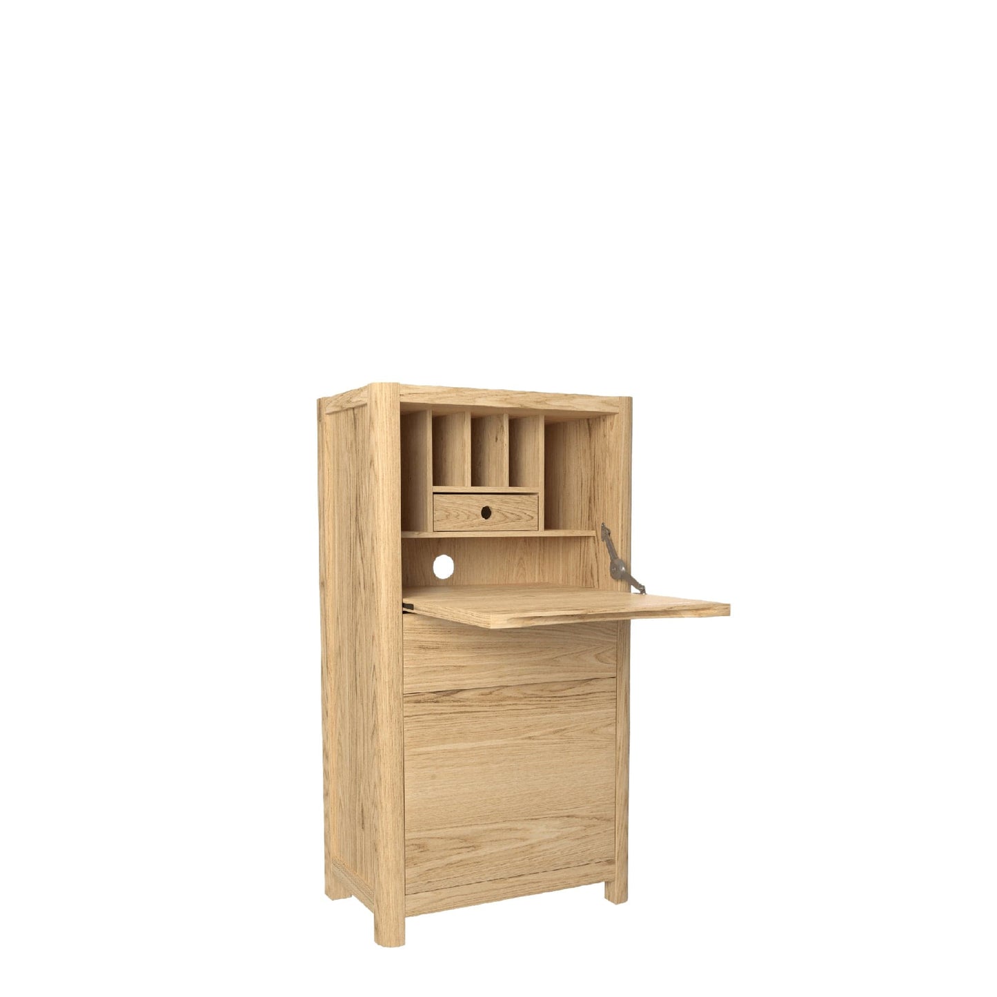 Arden - Bureau Desk, Solid Oak