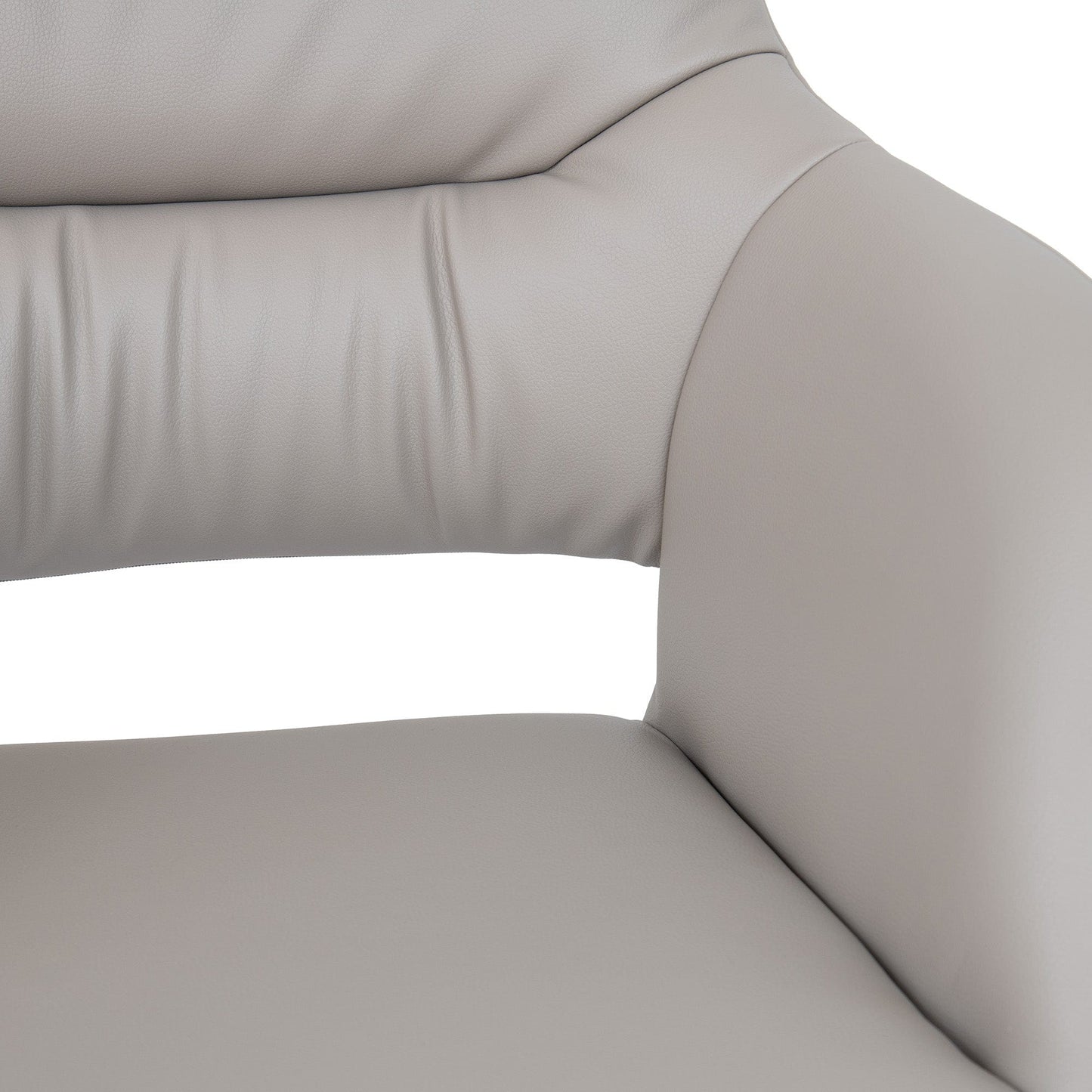 Adana - Swivel Dining Chair In PU Leather