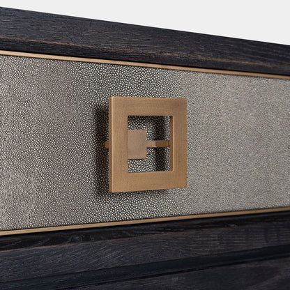 Ridgeville - Console Table, Shagreen Finish