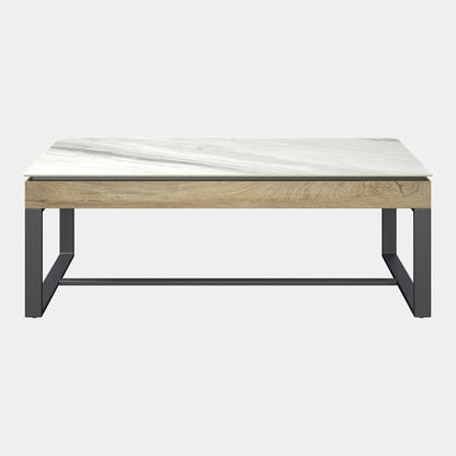 Capri - Coffee Table Gloss White Ceramic