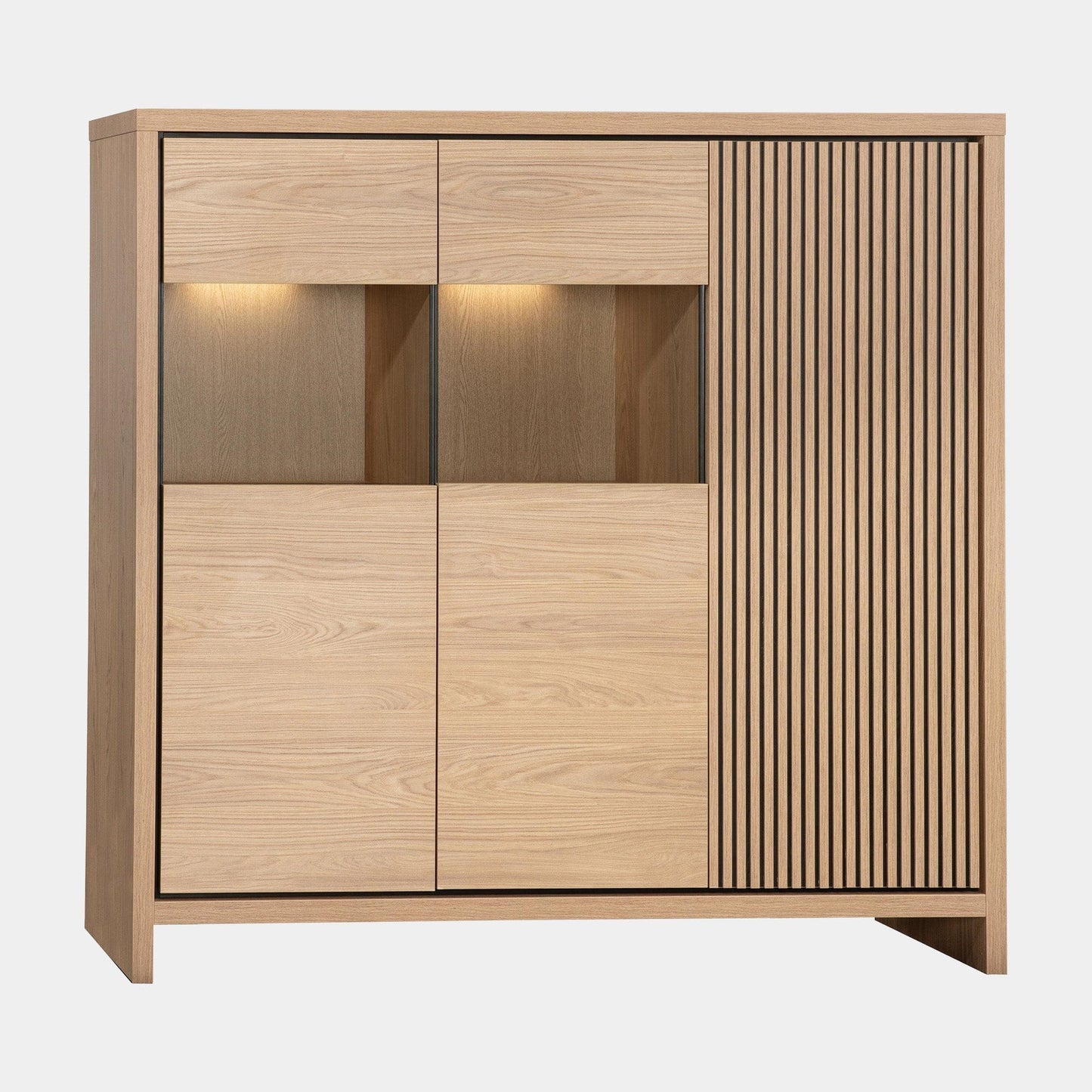 Bergen - Display Cabinet, LED Lighting