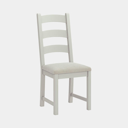 Bantham - Ladder Back Dining Chair In Fabric