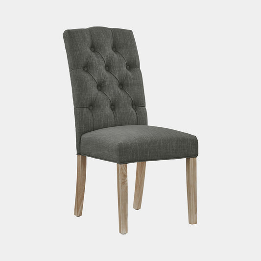 Bantham - Button Back Dining Chair In Fabric