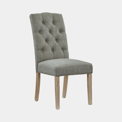Bantham - Button Back Dining Chair In Fabric