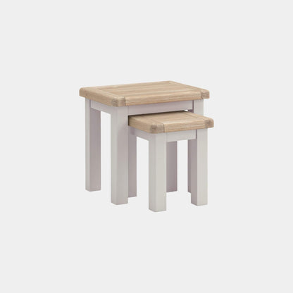 Bantham - Nest Tables, Natural Oak