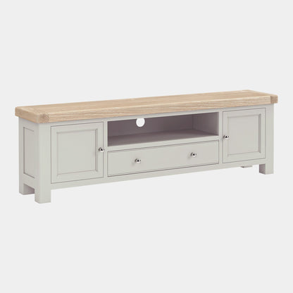 Bantham - Stone Grey TV Unit 190cm