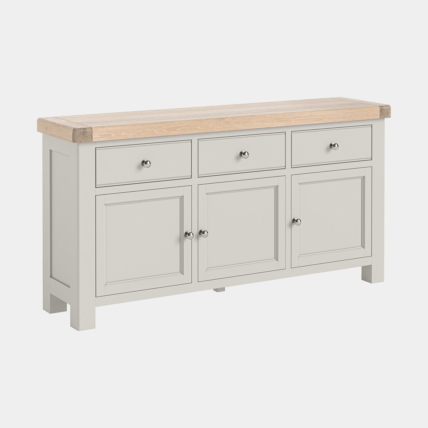 Bantham - Large Sideboard, Natural Oak
