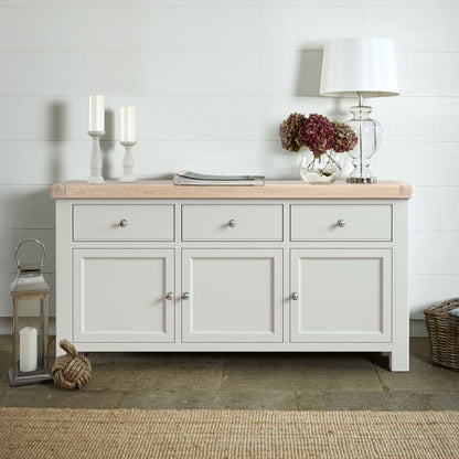 Bantham - Large Sideboard, Natural Oak