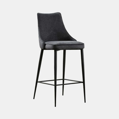 Bontempi Clara - Low Bar Stool In Premium Eco Leather