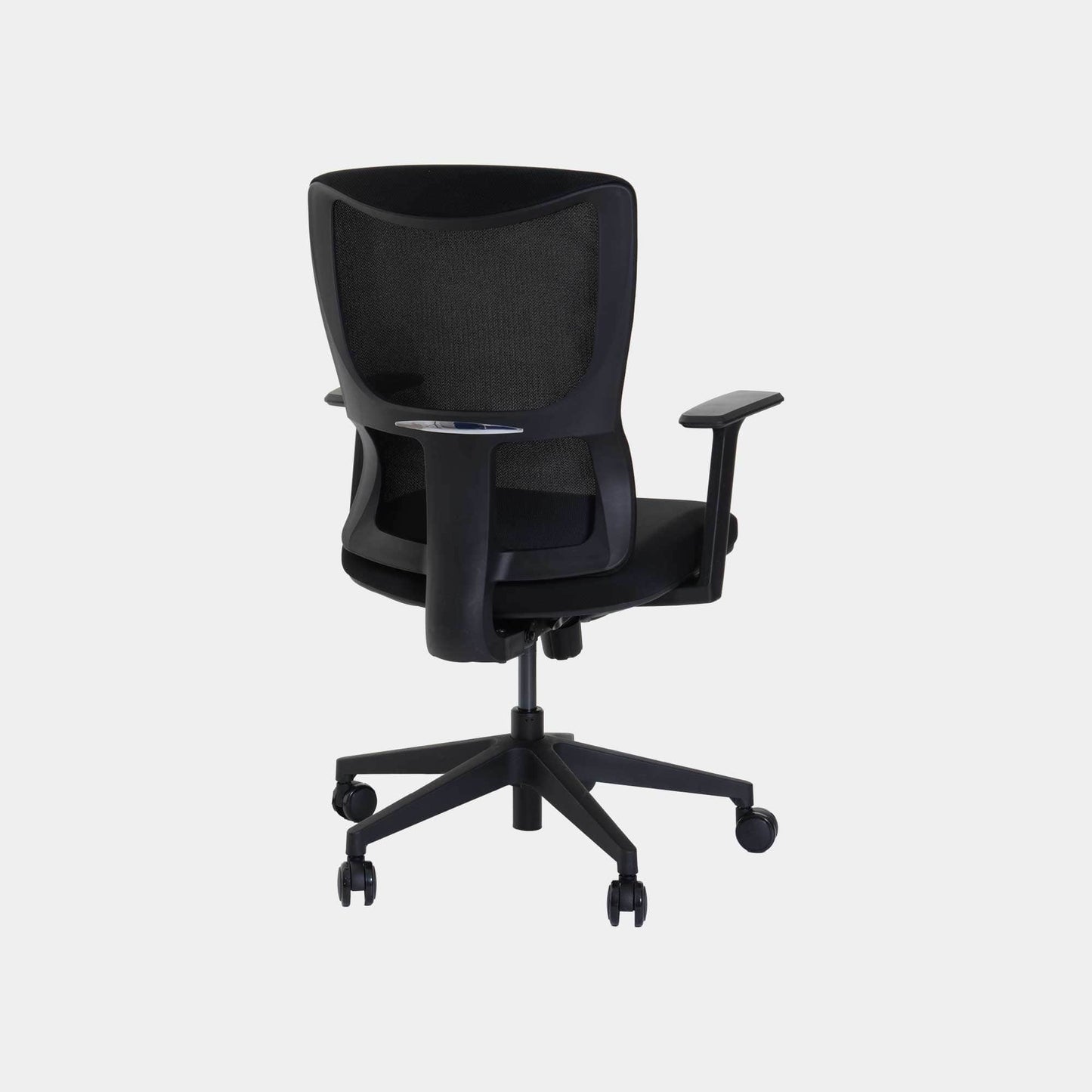 Darton - Mid Back Swivel Office Chair In Black Mesh Fabric