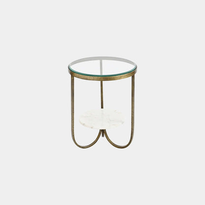 Sorrento - End Table, Antique gold