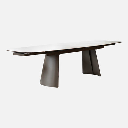 Tosca - Extending Dining Table, Bone White