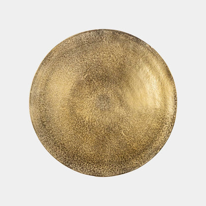 Bayview - End Table, Gold Finish