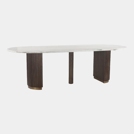 Seabrook - Dining Table, Marble Top, 250cm