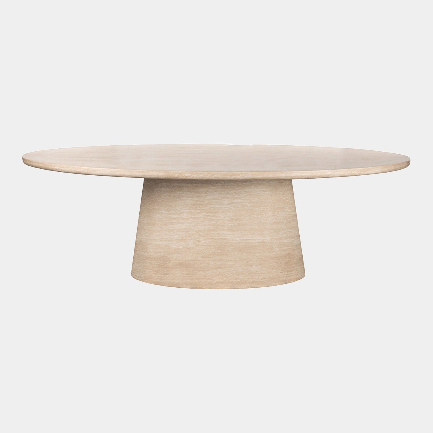 Franklin - Dining Table, Travertine Effect