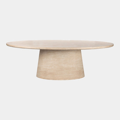 Franklin - Dining Table, Travertine Effect