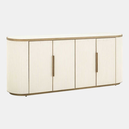 Fairfield - Sideboard, White & Gold