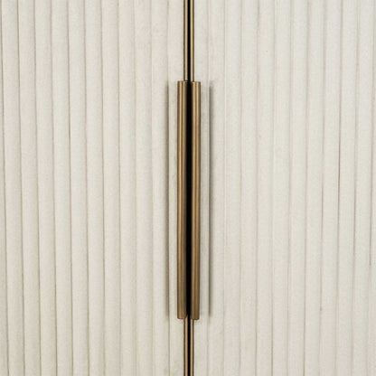 Fairfield - Cabinet, White & Gold
