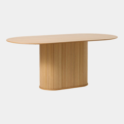 Eden - Oval Dining Table, Natural Oak