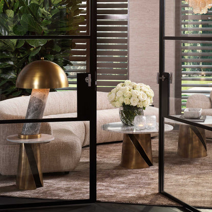 Eichholtz Nuova - Side Table with White Marble Top