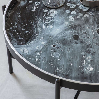 Ruxley - Coffee Tray Table In Black Finish