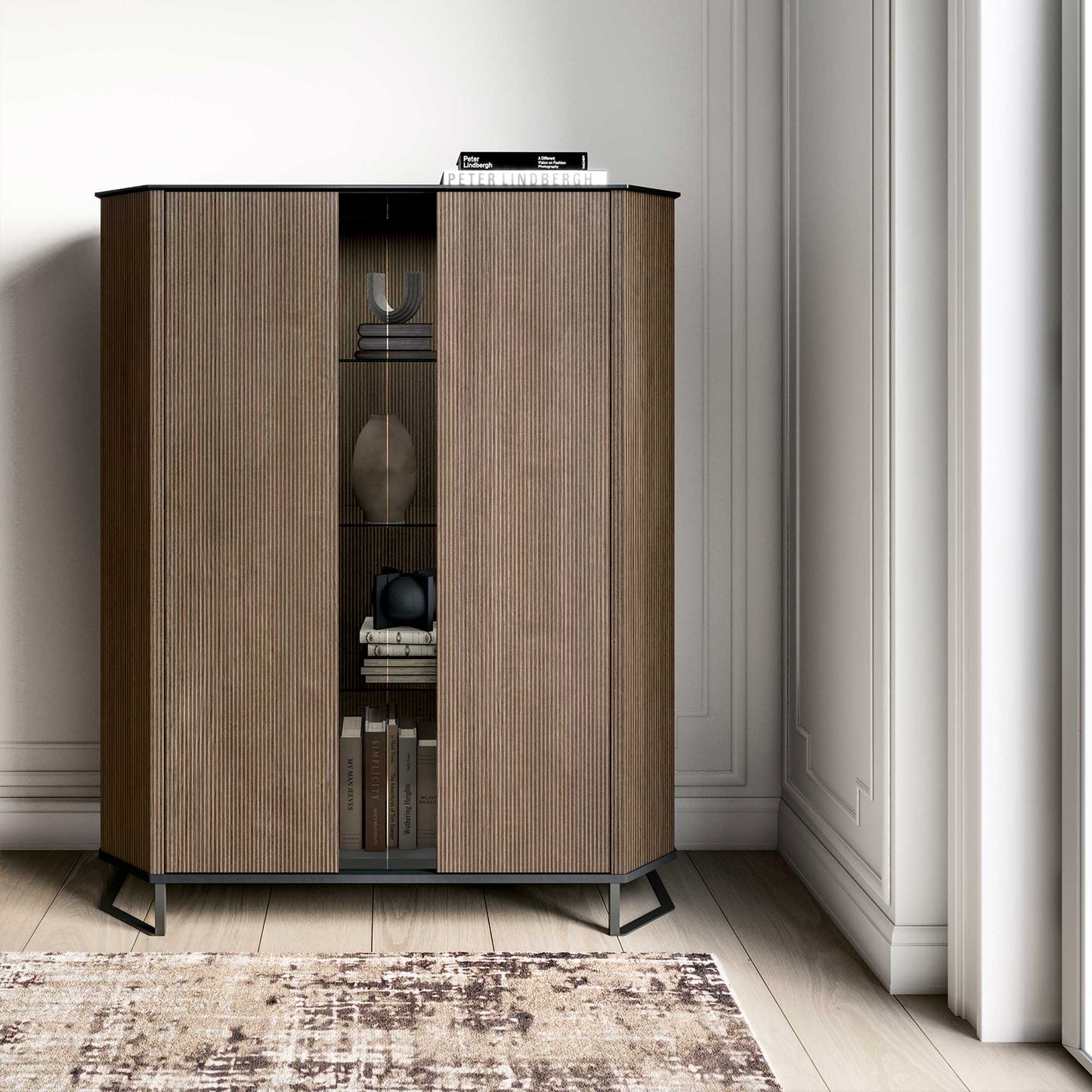 Bologna - Display Cabinet, LED Lighting