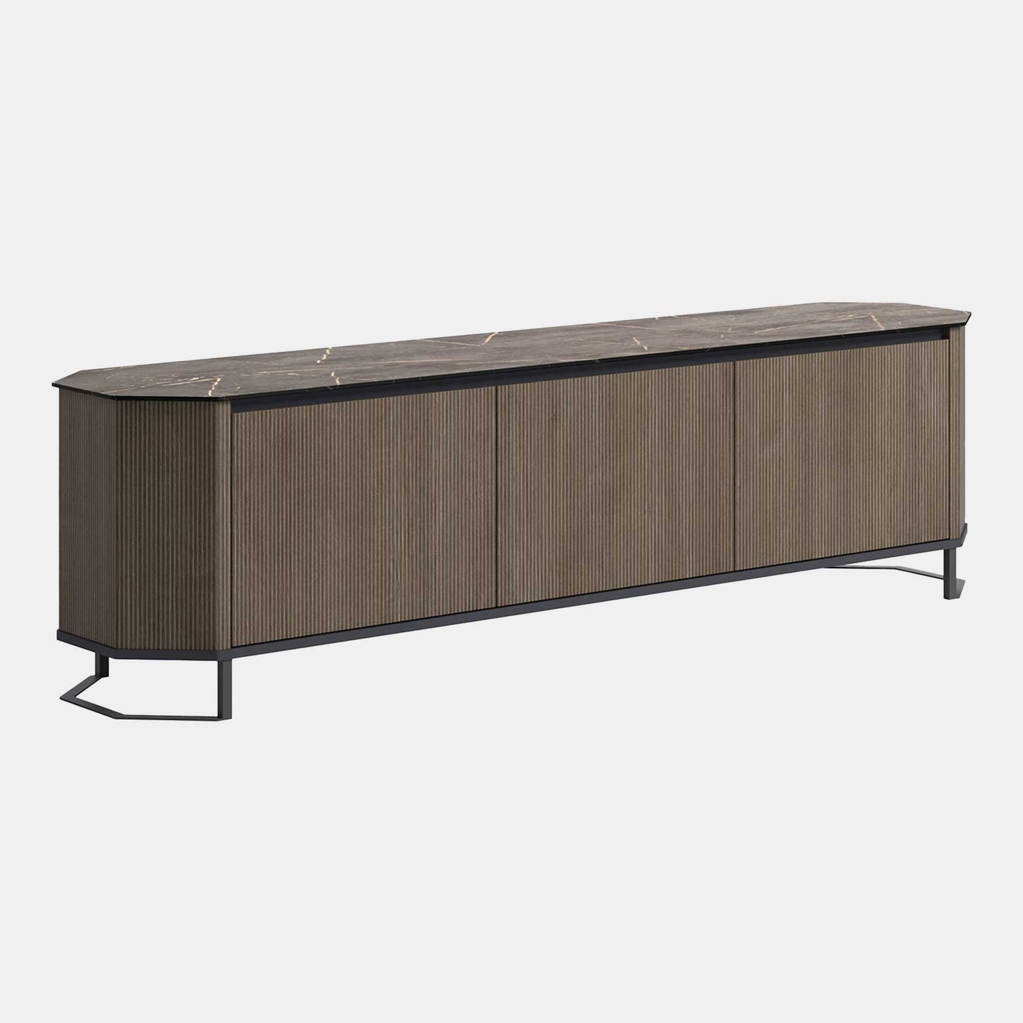Bologna - Honey Wood TV Unit