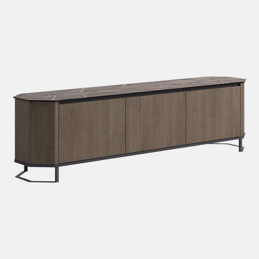 Bologna - Honey Wood TV Unit