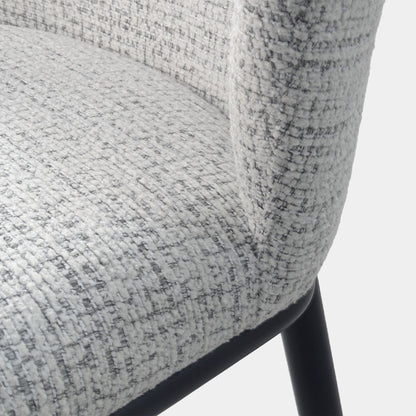 Quinn - Dining Chair In Boucle Fabric