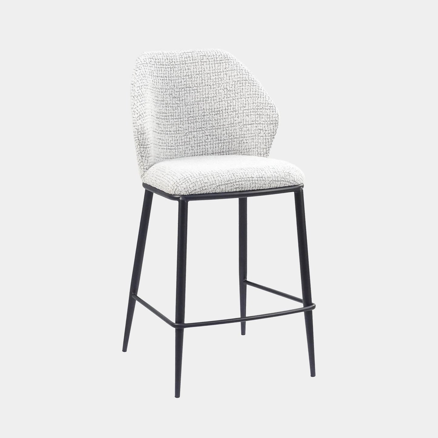 Quinn - Bar Stool In Boucle Fabric