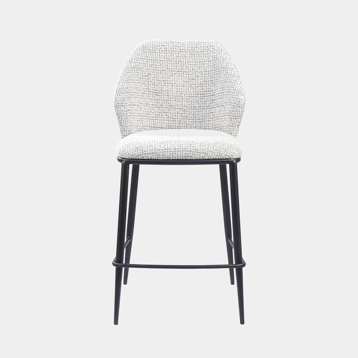 Quinn - Bar Stool In Boucle Fabric