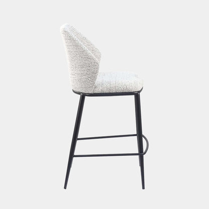 Quinn - Bar Stool In Boucle Fabric